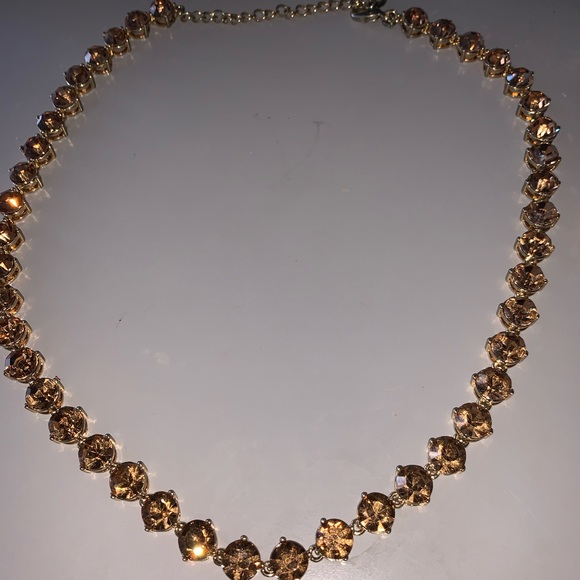 Gold diamond fashion necklace - Picture 1 of 4